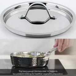 STERN 2.1 Qt. Hammered Stainless Steel Tri-Ply Saucepan with Lid by 1829 Carl Schmidt Sohn 10 STERN 2.1 Qt. Hammered Stainless Steel Tri-Ply Saucepan with Lid by 1829 Carl Schmidt Sohn -Cookware Sales Shop 1829 carl schmidt sohn sauce pans 062224 4f 1000