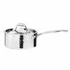 STERN 2.1 Qt. Hammered Stainless Steel Tri-Ply Saucepan with Lid by 1829 Carl Schmidt Sohn -Cookware Sales Shop 1829 carl schmidt sohn sauce pans 062224 64 1000