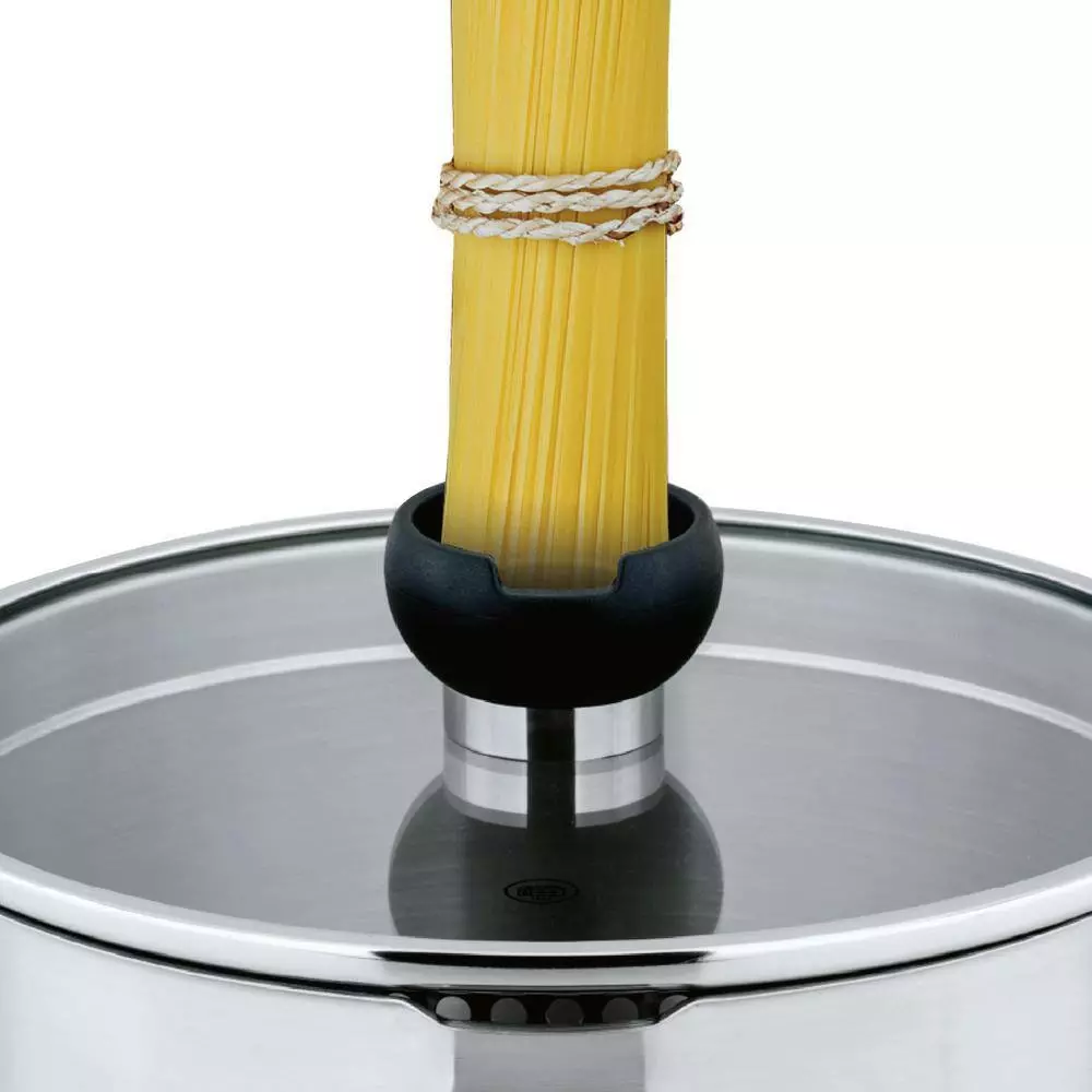 ARON 5.3 qt. Stainless Steel Stock Pot with Glass Lid by 1829 Carl Schmidt Sohn 7 ARON 5.3 qt. Stainless Steel Stock Pot with Glass Lid by 1829 Carl Schmidt Sohn - Image 5