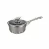Artmartin 1.5 qt. Cast Aluminum Ceramic Nonstick Sauce Pan in Ash with Glass Lid by AMERCOOK 2 Artmartin 1.5 qt. Cast Aluminum Ceramic Nonstick Sauce Pan in Ash with Glass Lid by AMERCOOK -Cookware Sales Shop amercook sauce pans ac 88804 16 64 1000
