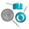 5-Piece Aluminum Ti-Ceramic Nonstick Round Cookware Set with Lids in Aqua Blue by Gotham Steel 1 5-Piece Aluminum Ti-Ceramic Nonstick Round Cookware Set with Lids in Aqua Blue by Gotham Steel -Cookware Sales Shop aqua blue gotham steel pot pan sets 7519 64 1000