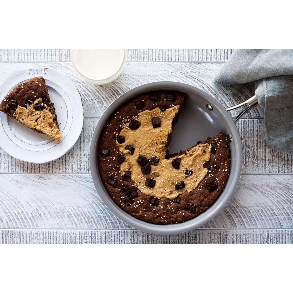 Aqua Blue 8 in. Aluminum Ceramic Nonstick Frying Pan by Gotham Steel 10 Aqua Blue 8 in. Aluminum Ceramic Nonstick Frying Pan by Gotham Steel - Image 8