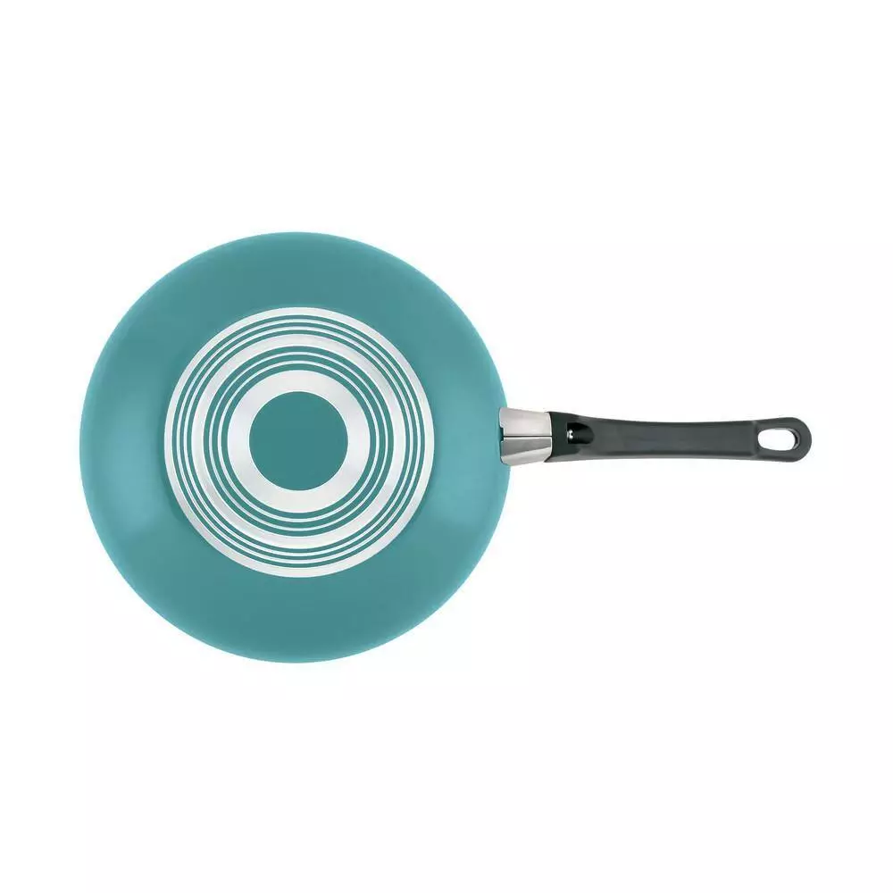 High Performance 17-Piece Aluminum Nonstick Cookware Set in Aqua by Farberware 4 High Performance 17-Piece Aluminum Nonstick Cookware Set in Aqua by Farberware - Image 2