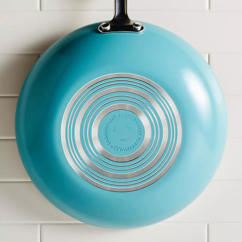 Farberware 14-Piece Aqua Smart Control Cookware Nonstick Pots and Pans Set 4 Farberware 14-Piece Aqua Smart Control Cookware Nonstick Pots and Pans Set - Image 2