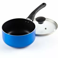 Stay Cool Handle 7-Piece Aluminum Nonstick Cookware Set in Assorted Colors by Cook N Home -Cookware Sales Shop assorted colors cook n home pot pan sets 02543 4f 1000