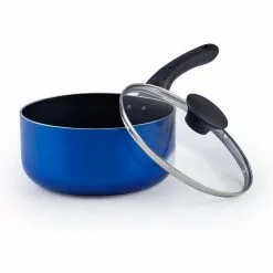 10-Piece Aluminum Nonstick Stay Cool Handle Cookware Set in Multicolor by Cook N Home -Cookware Sales Shop assorted colors cook n home pot pan sets 02602 44 1000