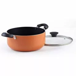 10-Piece Aluminum Nonstick Stay Cool Handle Cookware Set in Multicolor by Cook N Home -Cookware Sales Shop assorted colors cook n home pot pan sets 02602 4f 1000