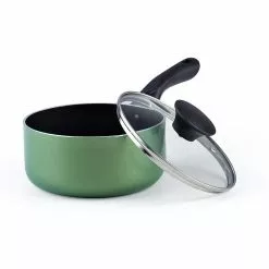 10-Piece Aluminum Nonstick Stay Cool Handle Cookware Set in Multicolor by Cook N Home -Cookware Sales Shop assorted colors cook n home pot pan sets 02602 66 1000