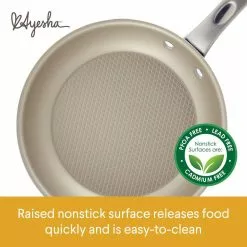 Home Collection 3 qt. Aluminum Nonstick Sauce Pan in Twilight Teal with Glass Lid by Ayesha Curry -Cookware Sales Shop ayesha curry sauce pans 10751 4f 1000