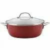 Home Collection 7.5 qt. Aluminum Nonstick Stock Pot in Sienna Red with Glass Lid by Ayesha Curry 2 Home Collection 7.5 qt. Aluminum Nonstick Stock Pot in Sienna Red with Glass Lid by Ayesha Curry -Cookware Sales Shop ayesha curry stock pots 10128 64 1000