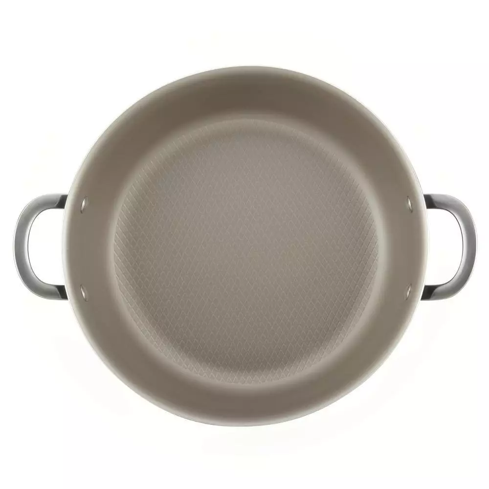 Home Collection 7.5 qt. Aluminum Nonstick Stock Pot in Twilight Teal with Glass Lid by Ayesha Curry 10 Home Collection 7.5 qt. Aluminum Nonstick Stock Pot in Twilight Teal with Glass Lid by Ayesha Curry - Image 8