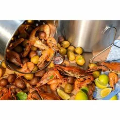 53 qt. Stainless Steel Stock Pot with Strainer Basket and Lid by Barton -Cookware Sales Shop barton stock pots 99939 h 4f 1000