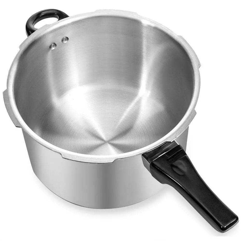 8 qt. Aluminum Stovetop Pressure Cooker Pot with Steam Release Valve by Barton 8 8 qt. Aluminum Stovetop Pressure Cooker Pot with Steam Release Valve by Barton - Image 6