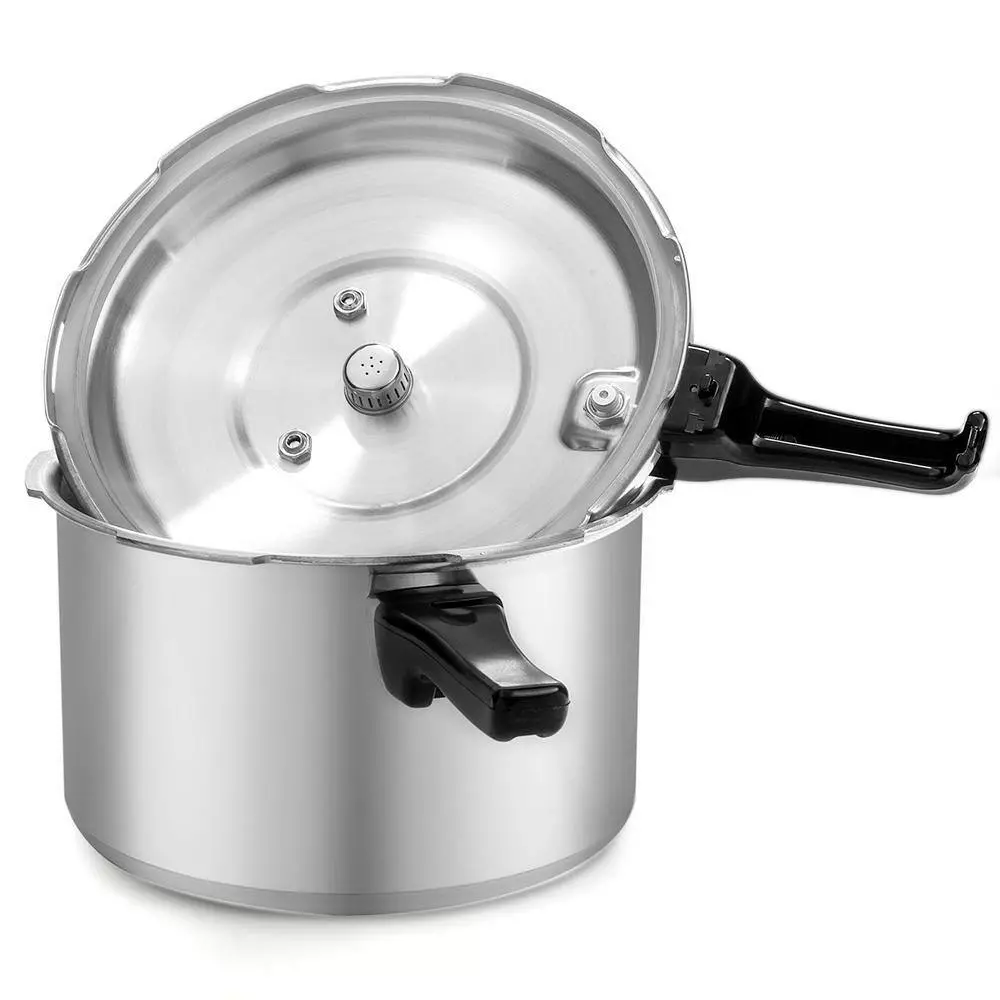 6 qt. Aluminum Stovetop Pressure Cooker with Pressure Release by Barton 4 6 qt. Aluminum Stovetop Pressure Cooker with Pressure Release by Barton - Image 2