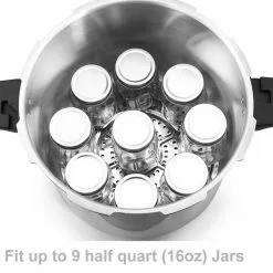 23 qt. Aluminum Stovetop Pressure Cookers Pot Quick Release Pressure Gauge With Rack by Barton -Cookware Sales Shop barton stovetop pressure cookers 99910 1f 1000