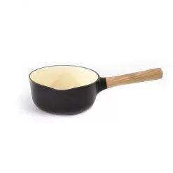 Ron 1.8 qt. Cast Iron Sauce Pan in Black by BergHOFF
