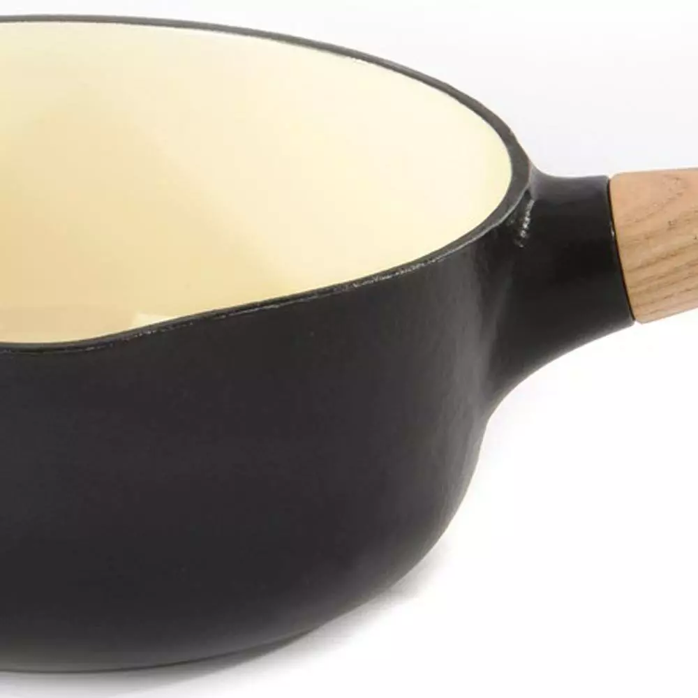 Ron 1.8 qt. Cast Iron Sauce Pan in Black by BergHOFF 4 Ron 1.8 qt. Cast Iron Sauce Pan in Black by BergHOFF - Image 2