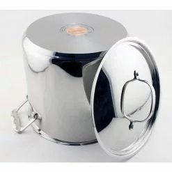 EarthChef Premium 10 qt. Stainless Steel Stock Pot with Lid by BergHOFF 10 EarthChef Premium 10 qt. Stainless Steel Stock Pot with Lid by BergHOFF -Cookware Sales Shop berghoff stock pots 2211707 4f 1000