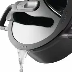 GEM Stay Cool 5 qt. Cast Aluminum Nonstick Stock Pot in Gray with Glass Lid by BergHOFF -Cookware Sales Shop berghoff stock pots 2307418 4f 1000