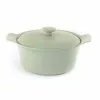 Ron 4.4 qt. Cast Iron Stock Pot in Green with Lid by BergHOFF 2 Ron 4.4 qt. Cast Iron Stock Pot in Green with Lid by BergHOFF -Cookware Sales Shop berghoff stock pots 3900045 64 1000
