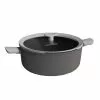 Leo 6.5 qt. Aluminum Nonstick Stock Pot in Grey with Glass Lid by BergHOFF 2 Leo 6.5 qt. Aluminum Nonstick Stock Pot in Grey with Glass Lid by BergHOFF -Cookware Sales Shop berghoff stock pots 3950170 64 1000