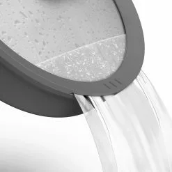 Leo 6.5 qt. Aluminum Nonstick Stock Pot in Grey with Glass Lid by BergHOFF -Cookware Sales Shop berghoff stock pots 3950170 c3 1000