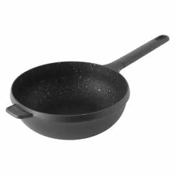 GEM 10 in. Cast Aluminum Nonstick Stir Fry Pan by BergHOFF