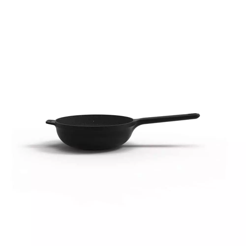 GEM 10 in. Cast Aluminum Nonstick Stir Fry Pan by BergHOFF 4 GEM 10 in. Cast Aluminum Nonstick Stir Fry Pan by BergHOFF - Image 2