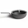 Leo 11 in. Aluminum Nonstick Wok in Grey with Glass Lid by BergHOFF 1 Leo 11 in. Aluminum Nonstick Wok in Grey with Glass Lid by BergHOFF -Cookware Sales Shop berghoff woks stir fry pans 3950171 64 1000