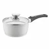 Vario Click Pearl 1.25 qt. Cast Aluminum Ceramic Nonstick Sauce Pot in White with Glass Lid by Berndes 2 Vario Click Pearl 1.25 qt. Cast Aluminum Ceramic Nonstick Sauce Pot in White with Glass Lid by Berndes -Cookware Sales Shop berndes sauce pans 632151 64 1000