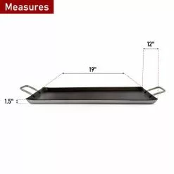 Aluminum Griddle with Side Handles by Better Chef 9 Aluminum Griddle with Side Handles by Better Chef -Cookware Sales Shop better chef griddles 98580253m c3 1000