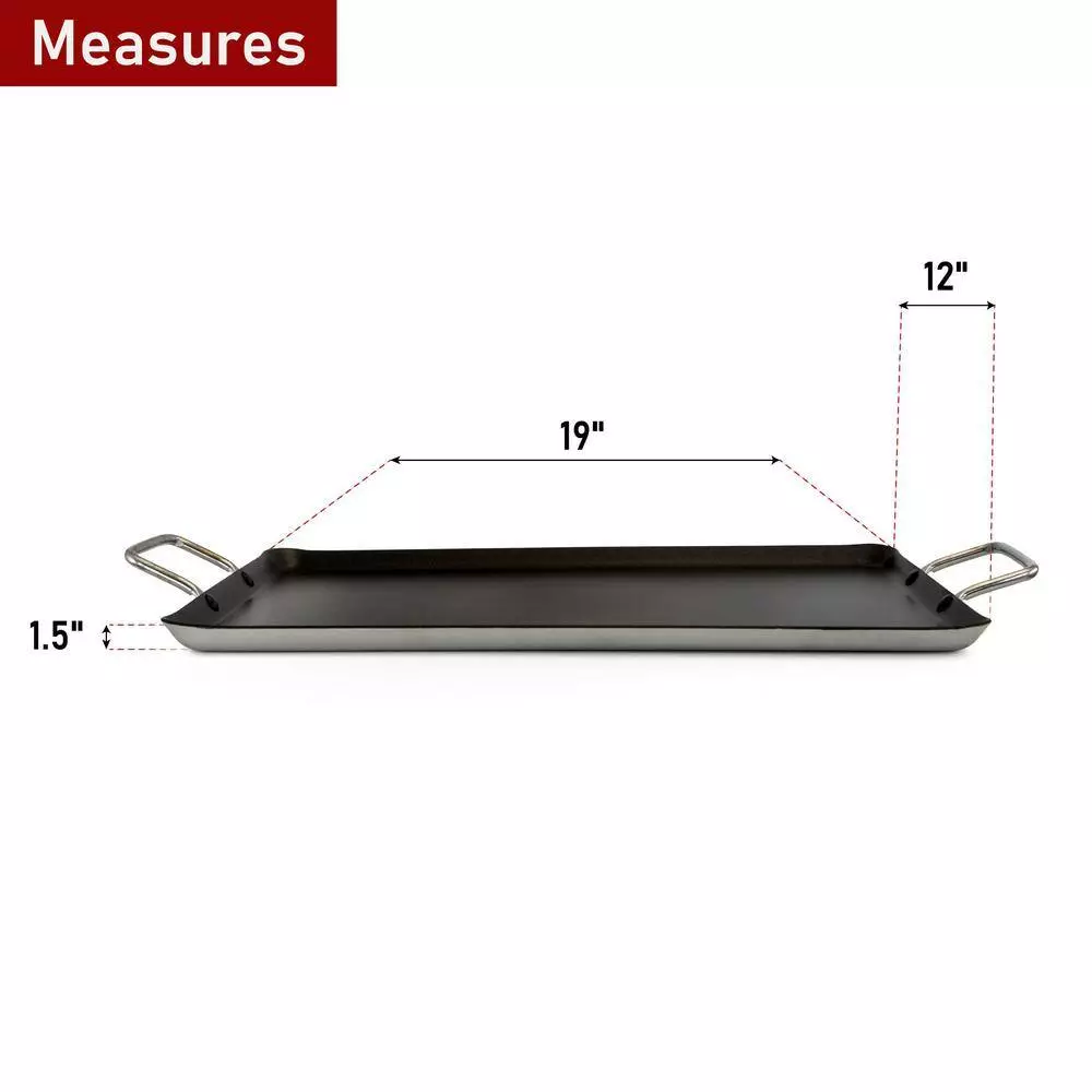 Aluminum Griddle with Side Handles by Better Chef 5 Aluminum Griddle with Side Handles by Better Chef - Image 3