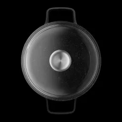 GEM 3 qt. Cast Aluminum Covered Casserole by BergHOFF 12 GEM 3 qt. Cast Aluminum Covered Casserole by BergHOFF -Cookware Sales Shop black berghoff dutch ovens 2307309 44 1000