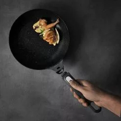 GEM 3-Piece Cast Aluminum Nonstick Frying Pan Set in Black by BergHOFF -Cookware Sales Shop black berghoff skillets 2220047 31 1000