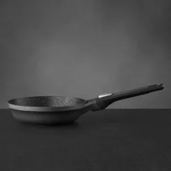 GEM 3-Piece Cast Aluminum Nonstick Frying Pan Set in Black by BergHOFF -Cookware Sales Shop black berghoff skillets 2220047 4f 1000