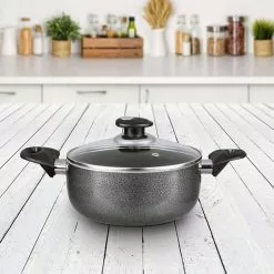 6 qt. Non-Stick Aluminum Dutch Oven in Black by Brentwood 9 6 qt. Non-Stick Aluminum Dutch Oven in Black by Brentwood -Cookware Sales Shop black brentwood dutch ovens 98591747m 31 1000