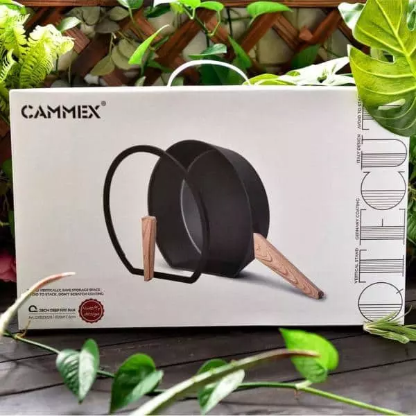 11 in. Cast Iron Skillet Nonstick Frying Pan in Black by CAMMEX 8 11 in. Cast Iron Skillet Nonstick Frying Pan in Black by CAMMEX - Image 6