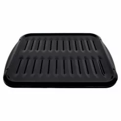 2-Piece Porcelain Heavy-Duty Broiler Pan and Grill Set by CERTIFIED APPLIANCE ACCESSORIES