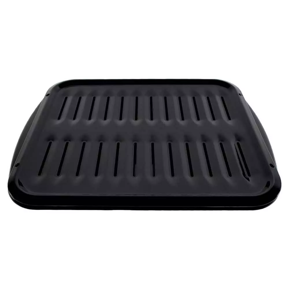 2-Piece Porcelain Heavy-Duty Broiler Pan and Grill Set by CERTIFIED APPLIANCE ACCESSORIES 3 2-Piece Porcelain Heavy-Duty Broiler Pan and Grill Set by CERTIFIED APPLIANCE ACCESSORIES