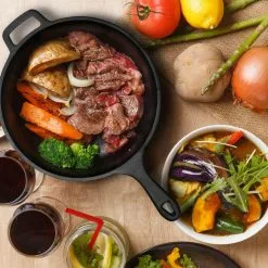 Pre-Seasoned 3 Qt. Cast Iron Dutch Oven with Skillet Lid by Commercial CHEF 11 Pre-Seasoned 3 Qt. Cast Iron Dutch Oven with Skillet Lid by Commercial CHEF -Cookware Sales Shop black commercial chef dutch ovens chfl3cc 31 1000