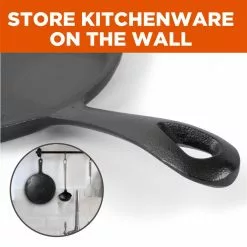 Pre-Seasoned 3-Piece Cast Iron Griddle Set by Commercial CHEF 8 Pre-Seasoned 3-Piece Cast Iron Griddle Set by Commercial CHEF -Cookware Sales Shop black commercial chef grill pans chci81012 4f 1000