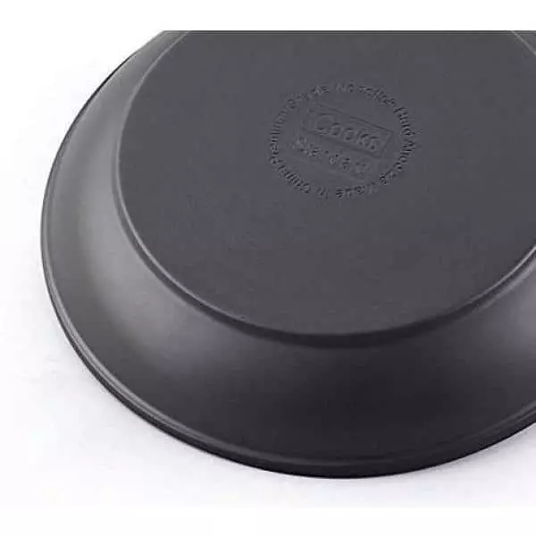 6 qt. Round Hard-Anodized Aluminum Nonstick Casserole Dish in Black with Glass Lid by Cook N Home 5 6 qt. Round Hard-Anodized Aluminum Nonstick Casserole Dish in Black with Glass Lid by Cook N Home - Image 3