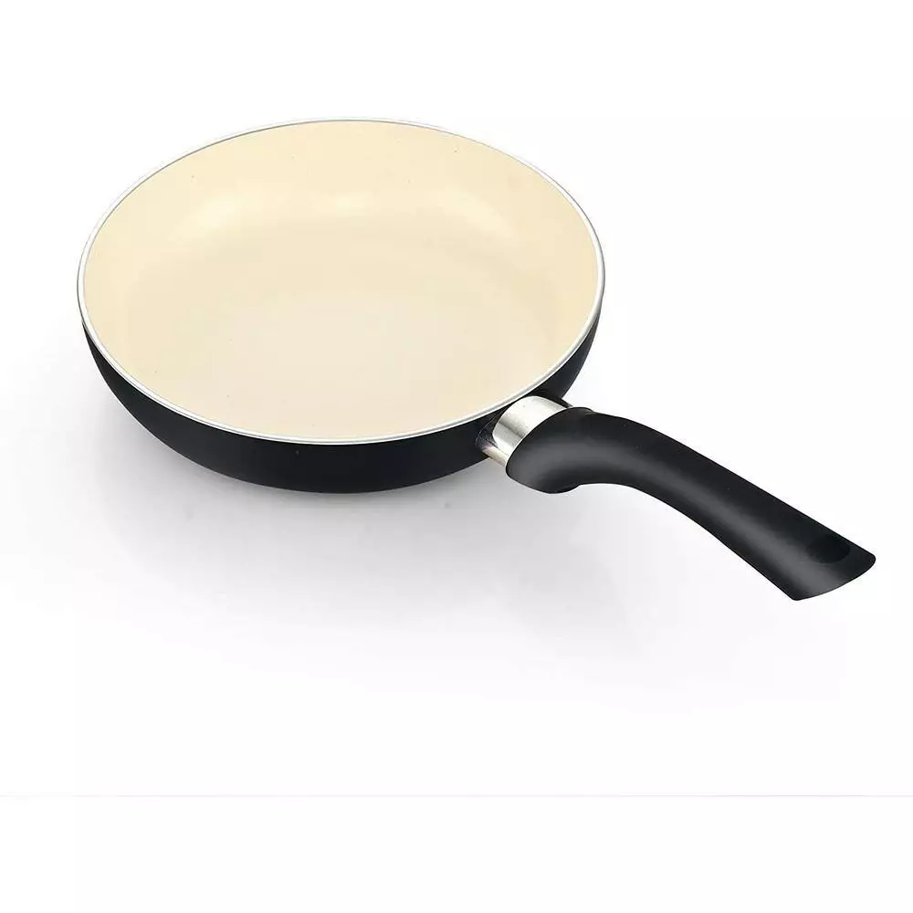 10-Piece Aluminum Nonstick Ceramic Coating Cookware Set in Black by Cook N Home 4 10-Piece Aluminum Nonstick Ceramic Coating Cookware Set in Black by Cook N Home - Image 2