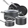 8- Piece Hard-Anodized Aluminum Nonstick Cookware Set in Black by Cooks Standard 2 8- Piece Hard-Anodized Aluminum Nonstick Cookware Set in Black by Cooks Standard -Cookware Sales Shop black cooks standard pot pan sets 02709 64 1000