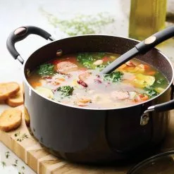 Pots & Pans 12 Piece Nonstick Aluminum Cookware Set by Tramontina -Cookware Sales Shop black copper tramontina pot pan sets 80156 056ds 66 1000