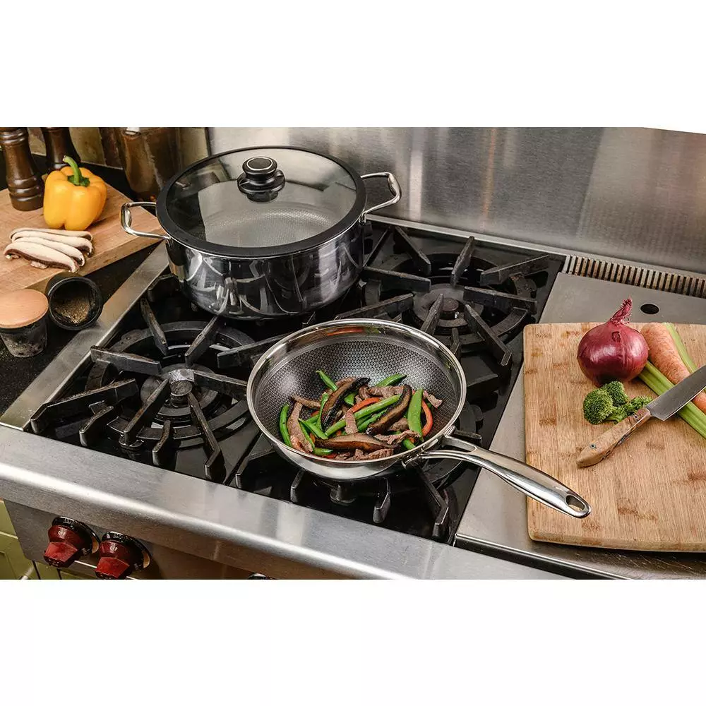 9.5 in. Hybrid Quick Release Chef's Pan in Stainless Steel by Black Cube 11 9.5 in. Hybrid Quick Release Chef's Pan in Stainless Steel by Black Cube - Image 9