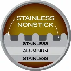 12.5 in. Hybrid Quick Release Wok in Stainless Steel by Black Cube -Cookware Sales Shop black cube woks stir fry pans bc232 d4 1000