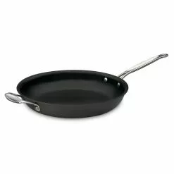 Chef's Classic 15 in. Hard-Anodized Aluminum Nonstick Skillet in Black by Cuisinart