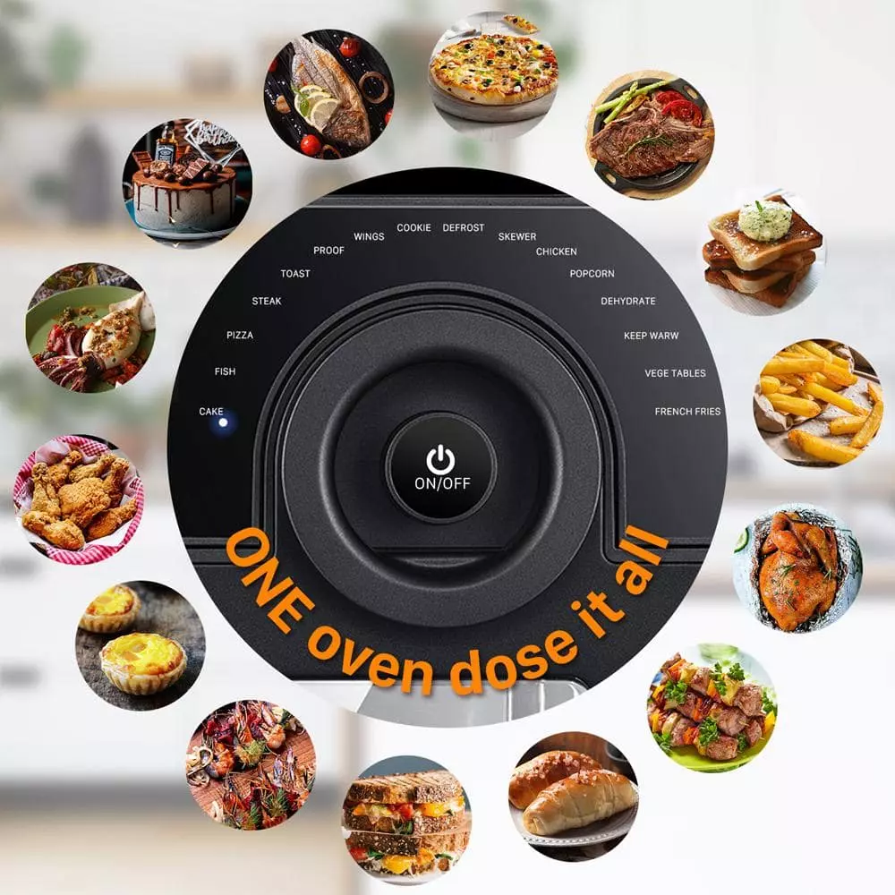 1-Piece Black Metal Oven by Unbranded 6 1-Piece Black Metal Oven by Unbranded - Image 4