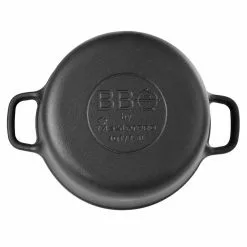 BBQ 3 qt. Round Cast Iron Covered Dutch Oven by MasterPRO 12 BBQ 3 qt. Round Cast Iron Covered Dutch Oven by MasterPRO -Cookware Sales Shop black dutch ovens mpus16308blk 1f 1000